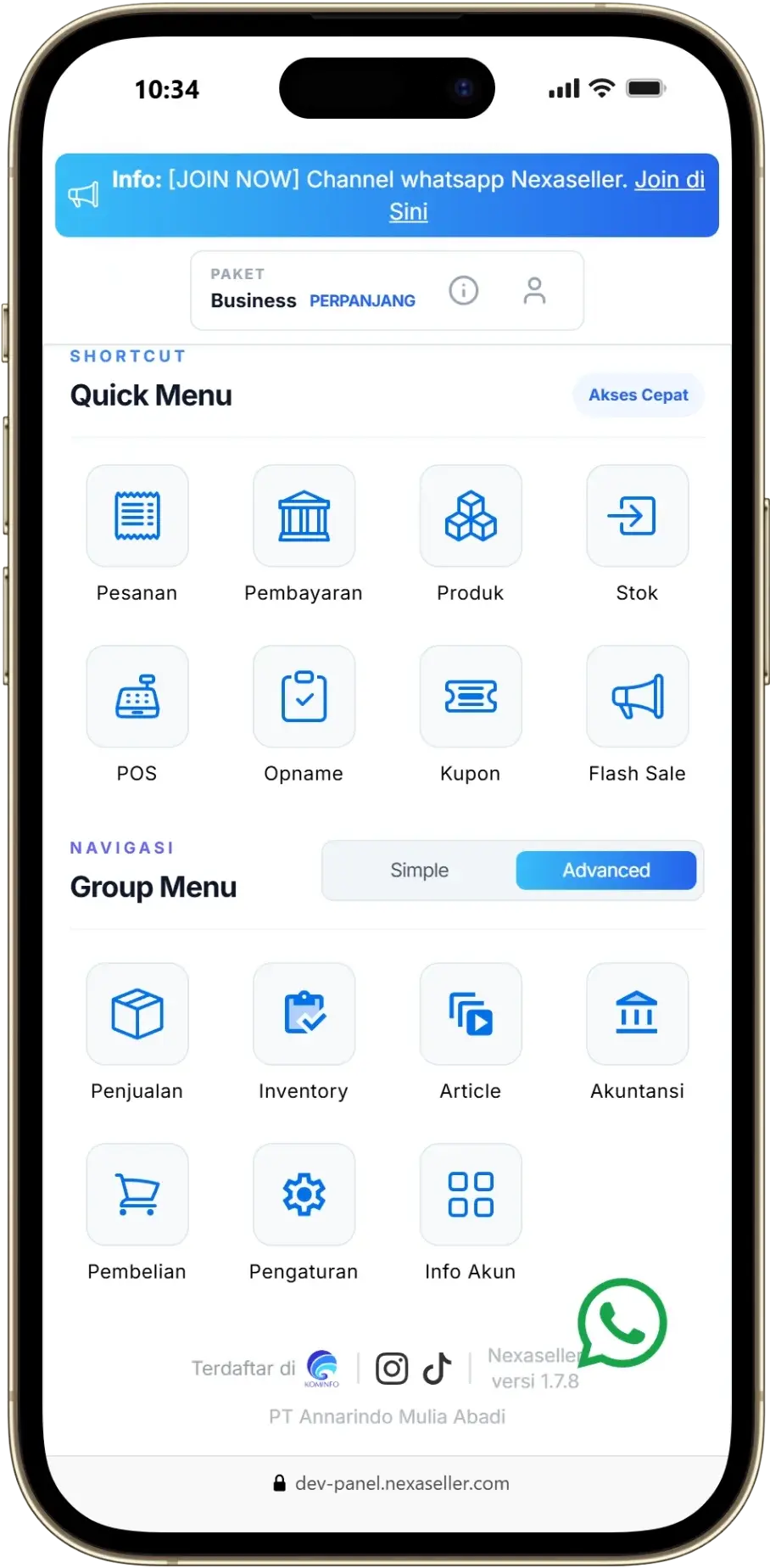 Nexaseller Mobile App